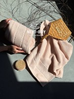 Набор хлопковых полотенец Cestepe Soft touch pink 2шт. — изображение 6