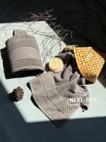 Набор хлопковых полотенец Cestepe Soft touch mink 2шт.