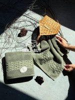 Набор хлопковых полотенец Cestepe Soft touch yesil 2шт.