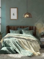 Постільна білизна Muslin Lusso Yesil (Євро, Туреччина)