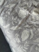 Постільна білизна Saheser Lusso Gri євро 200х220 jacquard - Зображення 7