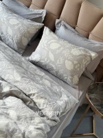 Постільна білизна Saheser Lusso Gri євро 200х220 jacquard - Зображення 8