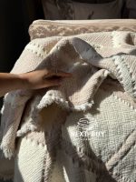 Муслиновое покрывало Lausson Sage bloom Bej/krem евро Турция — изображение 2