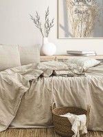 Постільна білизна Saheser Salve Bej євро 200х220 jacquard