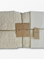Эксклюзивное постельное белье Limasso Kristal Naturel 200x220 из вареного хлопка — изображение 3