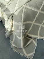 Муслінове покривало Lausson Sage bloom Olive євро Туреччина - Зображення 6