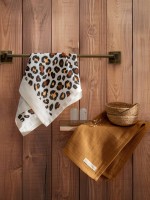 Набор кухонных полотенец Nilteks Leopards  tencel 5 шт. 40х60 — изображение 3