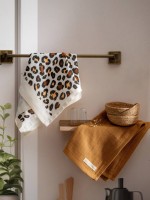 Набор кухонных полотенец Nilteks Leopards  tencel 5 шт. 40х60 — изображение 4