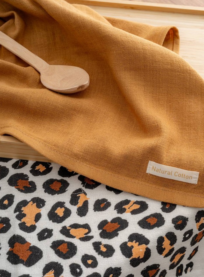 Набор кухонных полотенец Nilteks Leopards  tencel 5 шт. 40х60 — изображение 8