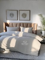 Постільна білизна Saheser Salve Gri  євро 200х220 jacquard