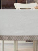 Скатертина для столу TABE Alba Bej 150х220 Туреччина - Зображення 3