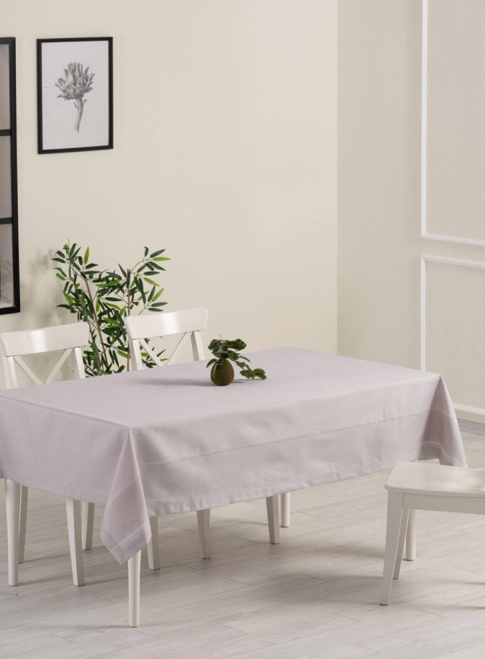 Скатертина для столу TABE Nora 150х220 Туреччина - Зображення 4