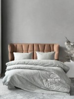Постільна білизна Saheser Salve Mint євро 200х220 jacquard