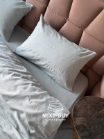 Постільна білизна Saheser Salve Mint євро 200х220 jacquard - Зображення 8