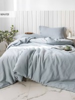 Постельное белье  Lirya Buz mavisi евро 200х220 jaquard