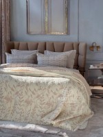 Муслінове покривало Lausson Misty Garden Pudra євро Туреччина