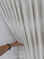 Фактурная тюль-штора Milano Harmony Beige Италия — изображение 3