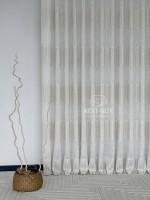 Фактурная тюль-штора Milano Harmony Beige Италия — изображение 10