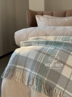 Плед в клетку Aksu Cozy Life Inka Mint — изображение 4