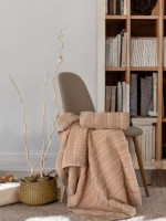 Полотенца Multi Terracotta Orange – Турция, 100% хлопок, серый с объёмным узором 2шт