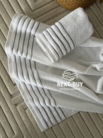 Набор махровых полотенец 2 штGray Line 50×90 см, 70×140 см Турция — изображение 4