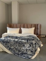 Плед TROPICANA Indigo 200×220 — плед індиго, бавовняний плед Туреччина - Зображення 3