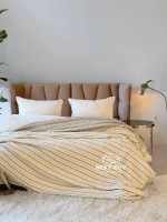 Муслінове покривало Saheser Luca Light Olive — 100% бавовна, 5-шаровий муслін, Туреччина - Зображення 9