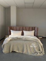 Муслінове покривало Saheser Luca Light Olive — 100% бавовна, 5-шаровий муслін, Туреччина - Зображення 5