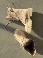 Женские зимние кожаные ботинки  Stepс натуральным мехом, светлые (еврозима) Step — изображение 10