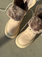 Женские зимние кожаные ботинки  Stepс натуральным мехом, светлые (еврозима) Step — изображение 11