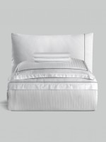 Постельное белье Orcella White La Romano premium сатин Евро 200×220 — изображение 6