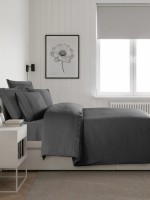 Постельное белье Orcella Grey La Romano premium сатин Евро 200×220 — изображение 4
