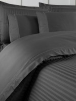 Постельное белье Orcella Grey La Romano premium сатин Евро 200×220 — изображение 2
