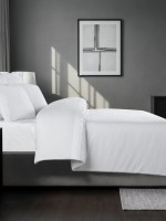 Постельное белье Frezya White La Romano premium сатин Евро 200×220 — изображение 3