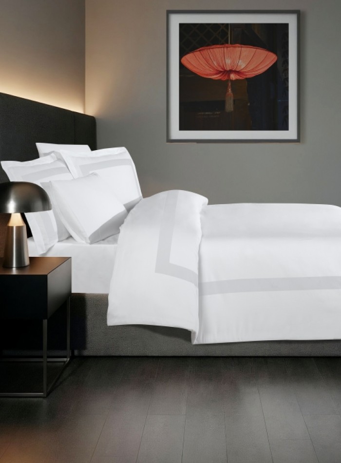 Постельное белье Montova White La Romano premium сатин Евро 200×220 — изображение 2