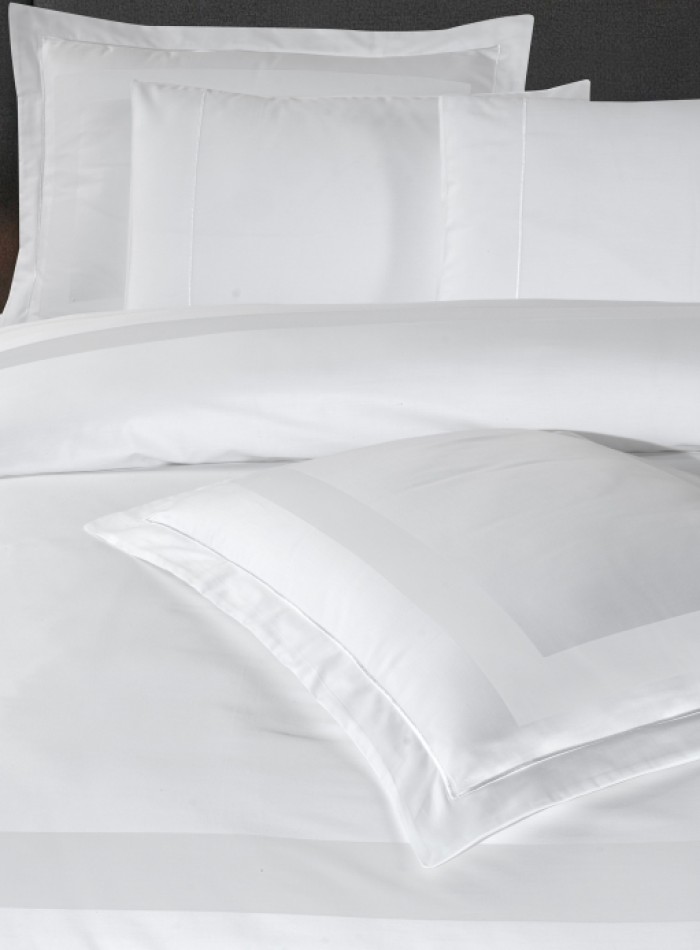 Постельное белье Montova White La Romano premium сатин Евро 200×220 — изображение 3