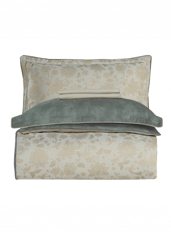 Постільна білизна Edesa Beige La Romano premium сатин Євро 200×220 - Зображення 8