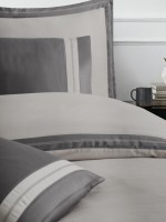 Постільна білизна Alara Ash La Romano premium сатин Євро 200×220 - Зображення 3