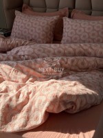 Постельное бельё муслин с жаккардовым плетением Saheser MODEL REBEL Oswin Евро | Турция — изображение 6