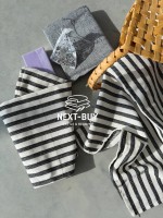 Подарунковий набір кухонних рушників Mercan Rose Black&White з ароматом лаванди 40х60 (Туреччина) - Зображення 5
