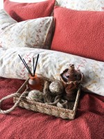 Зимний комплект постельного белья двухсторонний Sherwood Kiremit полуторный Турция — изображение 3