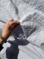 Постільна білизна Istanbul Home Collection Resital Blue, варена бавовна, євро комплект 200×22 - Зображення 7