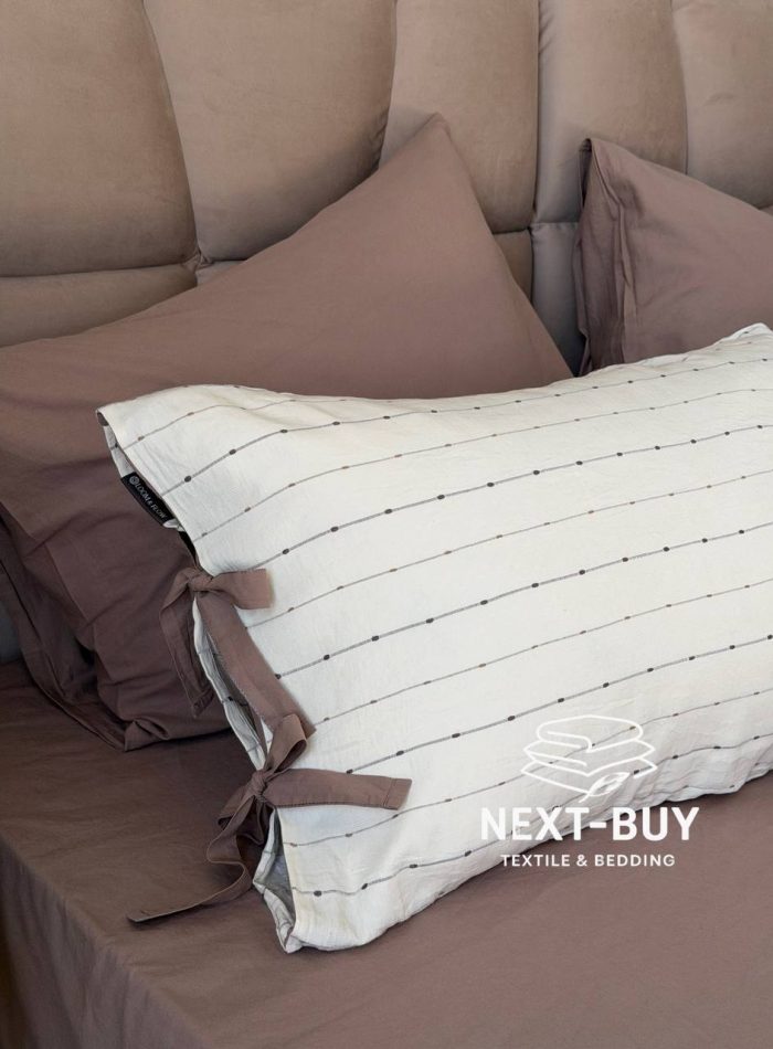 Постільна білизна POEM MINK Natural Cotton Series з вареної бавовни, євро комплект 200×220 - Зображення 2