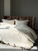 Постільна білизна POEM MINK Natural Cotton Series з вареної бавовни, євро комплект 200×220