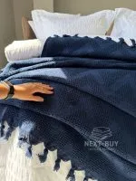 Натуральне, легке піке Lausson Naomi Lacivert євро Туреччина - Зображення 2