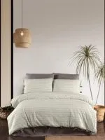 Постільна білизна POEM MINK Natural Cotton Series з вареної бавовни, євро комплект 200×220
