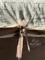 Постільна білизна POEM MINK Natural Cotton Series з вареної бавовни, євро комплект 200×220 - Зображення 5