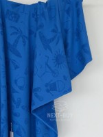 Пляжний рушник Maison D’or MIAMI Blue 100×200 см махра, преміум бавовна Туреччина - Зображення 3