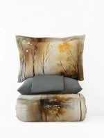 Постільна білизна First choice Angora 3D Satin евро 200х220 - Зображення 4