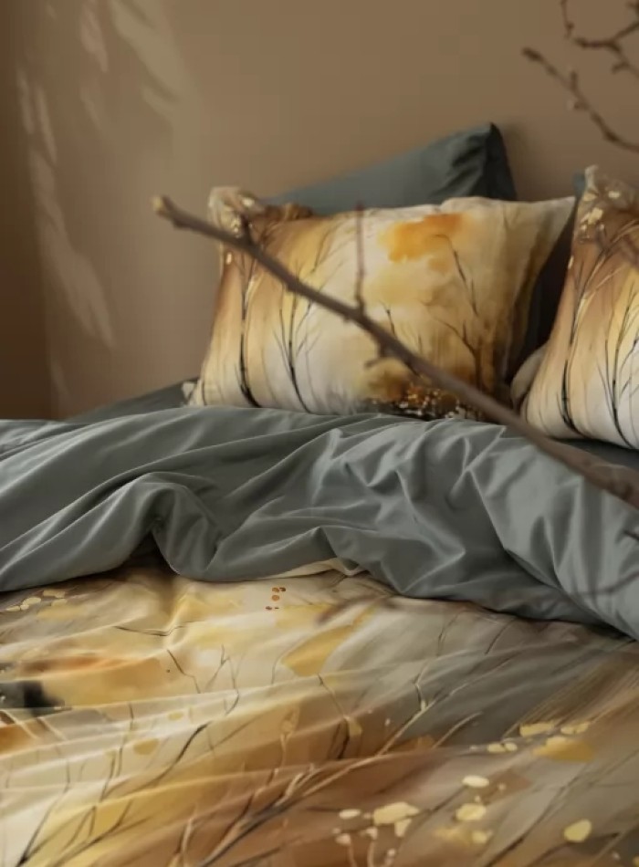 Постільна білизна First choice Angora 3D Satin евро 200х220 - Зображення 2